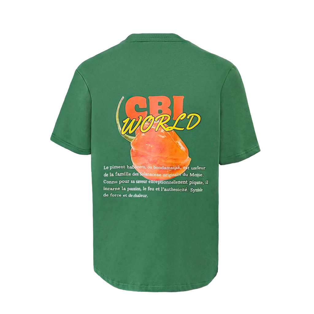 Tee-shirt, Bondamanjak, vert